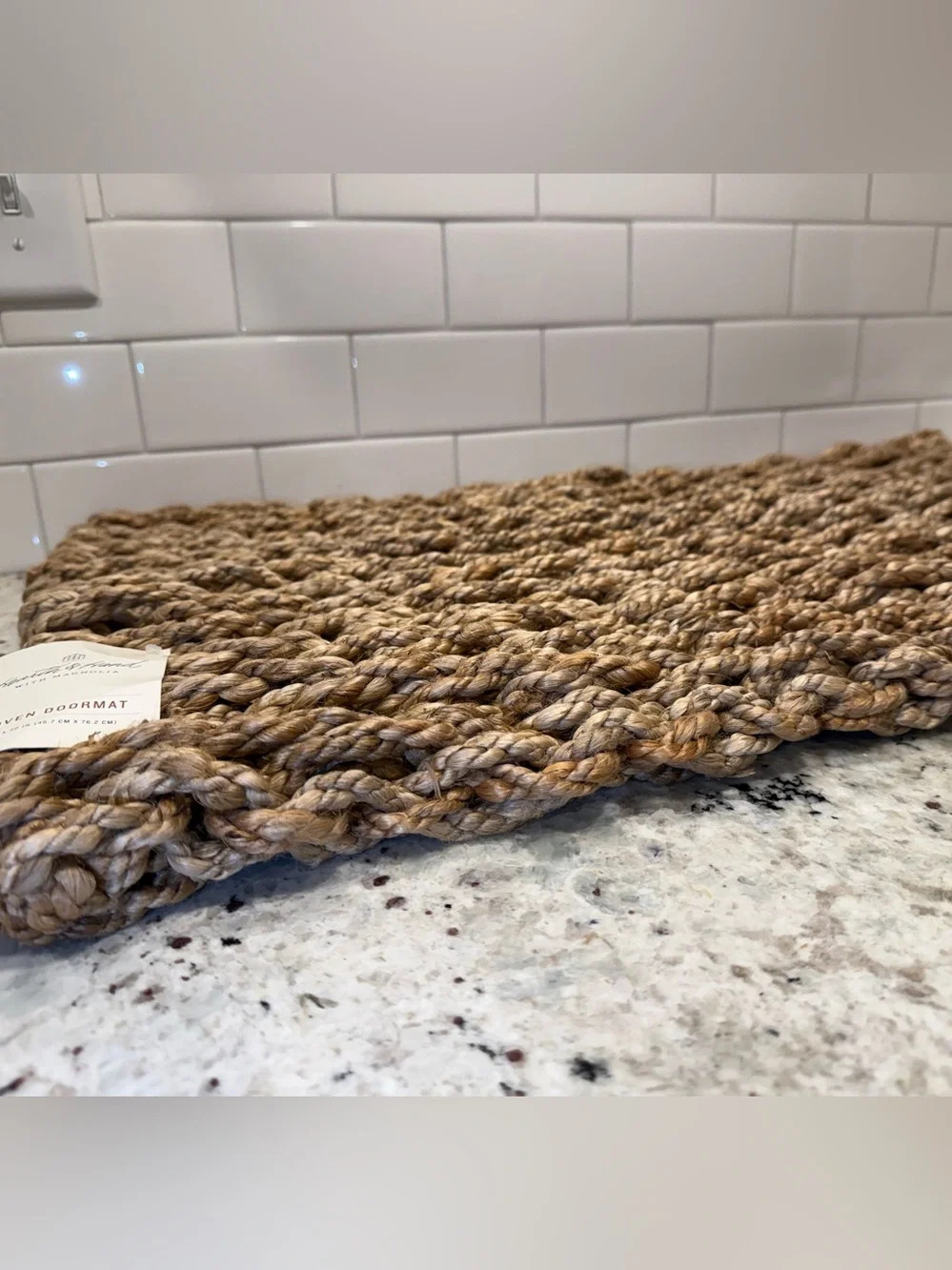 Hearth & Hand handwoven braided